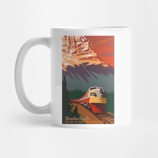 Retro Train Travel Mug